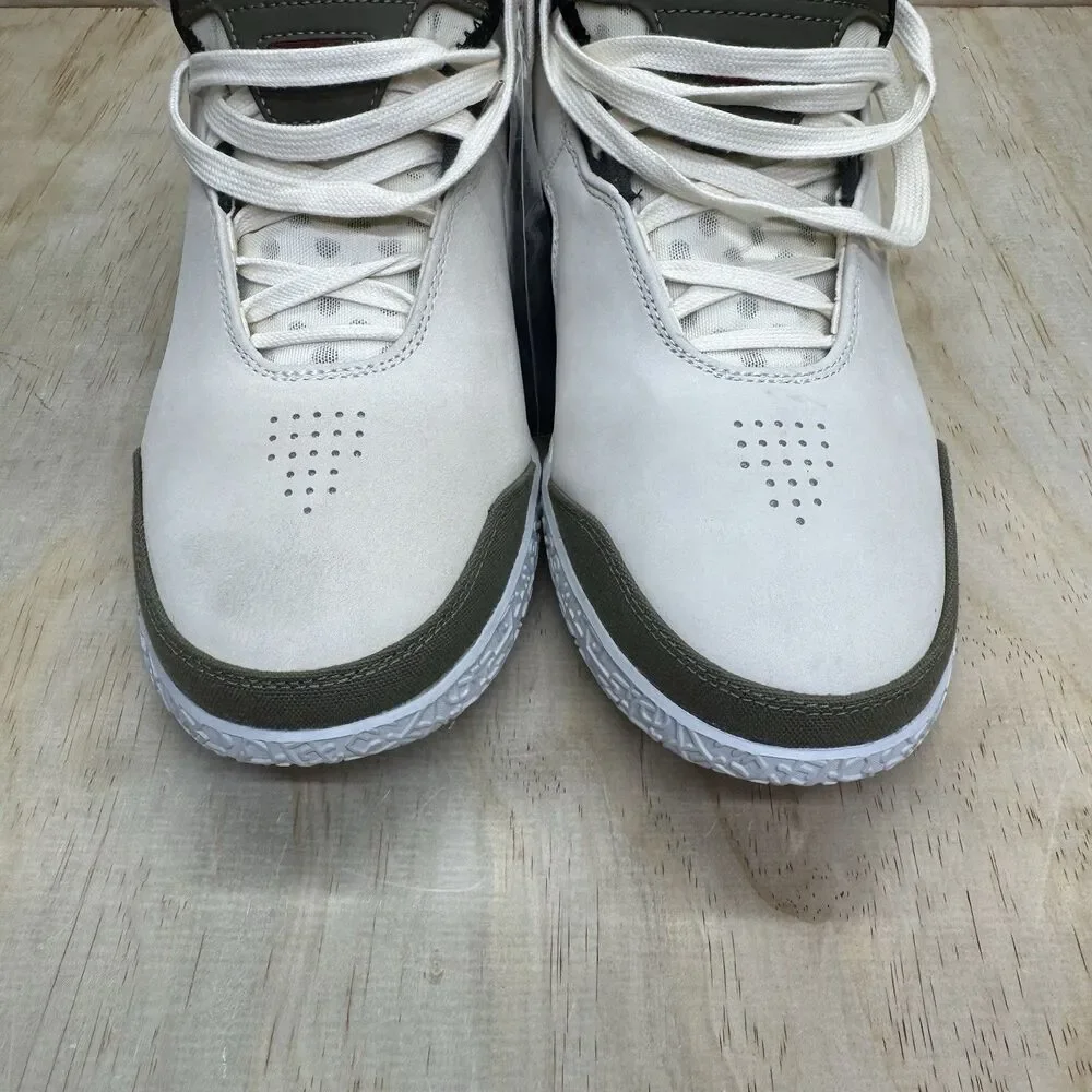 NEW FaZe Clan × Nike LeBron NXXT Gen AMPD Light Cream Olive sz 9.5 HF0715-200